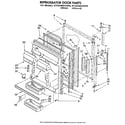 Whirlpool ET25DMXAW00 refrigerator door diagram