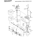 Craftsman 225581996 gear housing diagram