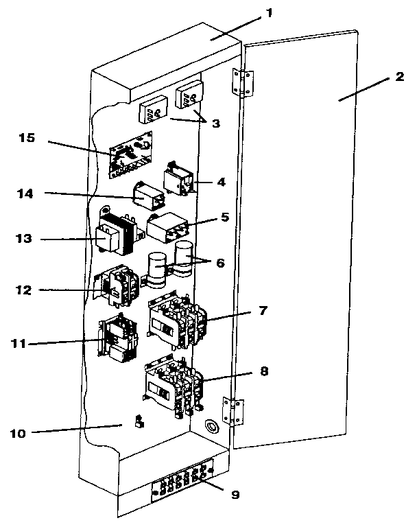 ICP PHA120N2SA control box diagram