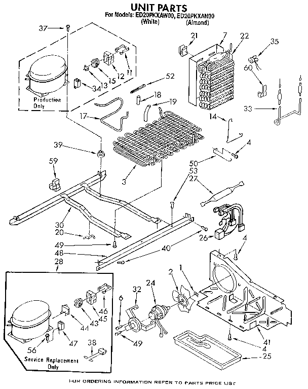 Whirlpool ED20PKXAW00 unit diagram