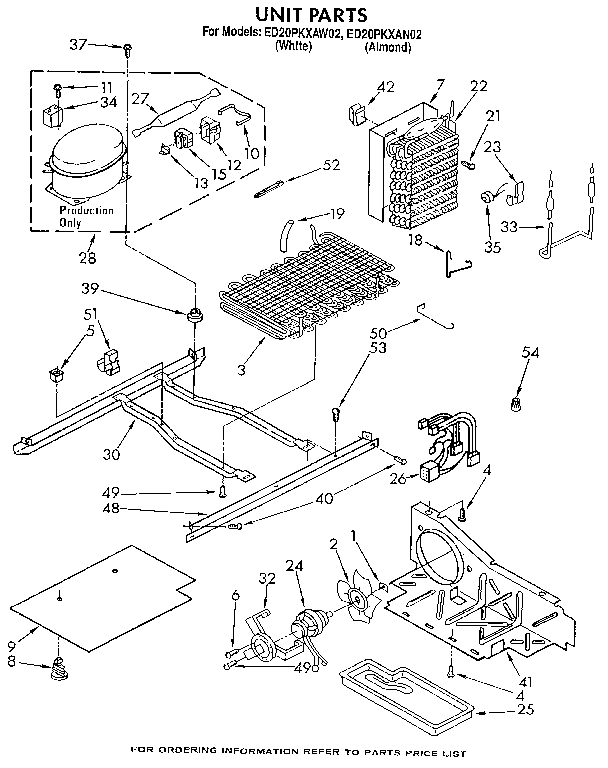 Whirlpool ED20PKXAW02 unit diagram