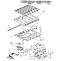 KitchenAid KTRS22KAAL01 compartment separator diagram