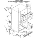 KitchenAid KTRS22MABL01 cabinet diagram