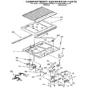 KitchenAid KTRS22MAWH00 compartment separator diagram