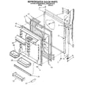 KitchenAid KTRS20KAAL00 refrigerator door diagram