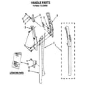 Kenmore 1163259090 handle diagram