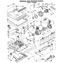 Kenmore 1163329090 nozzle and motor diagram