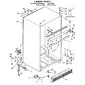 Kenmore 1069630220 cabinet diagram