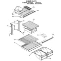 Kenmore 1069630220 shelf diagram