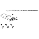 Kenmore 9119372993 wire harnesses diagram