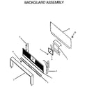 Amana RLS363UW,UL-P1142377NW,L backguard assembly diagram
