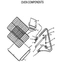 Amana RMS363UW, UL-P1142380NW,L oven components diagram
