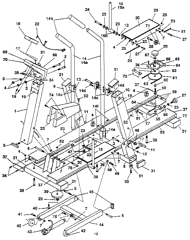 Lifestyler 374288601 unit parts diagram