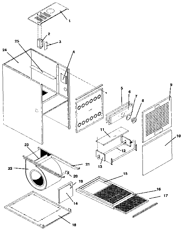 ICP NUG5075BFB1 non-functional replacement diagram