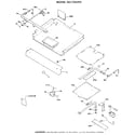 Kenmore 3627352593 burner section diagram