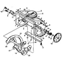 Craftsman 536884351 auger housing repair parts diagram