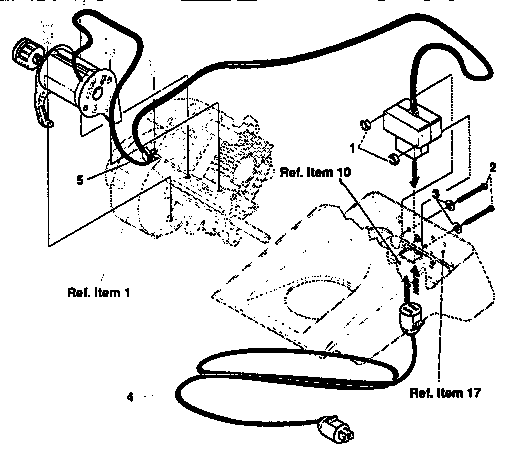 Craftsman 536884432 electric starter repair parts diagram