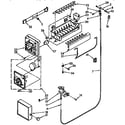 Kenmore 1069738380 icemaker parts diagram