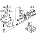 Craftsman 917378590 lawn mower-gear case assembly diagram