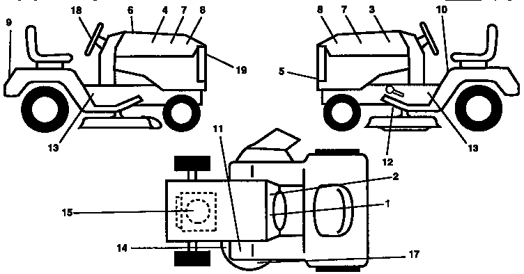 Craftsman 917257620 decals diagram
