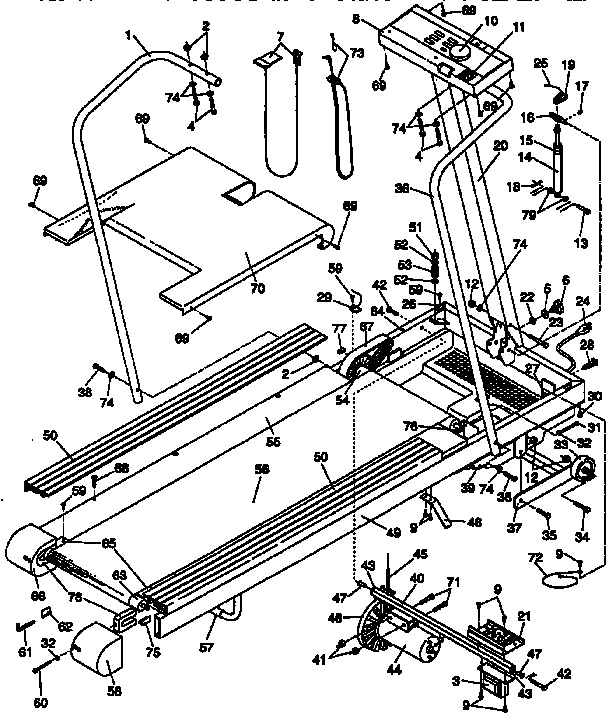 Lifestyler 831297410 exploded drawing diagram