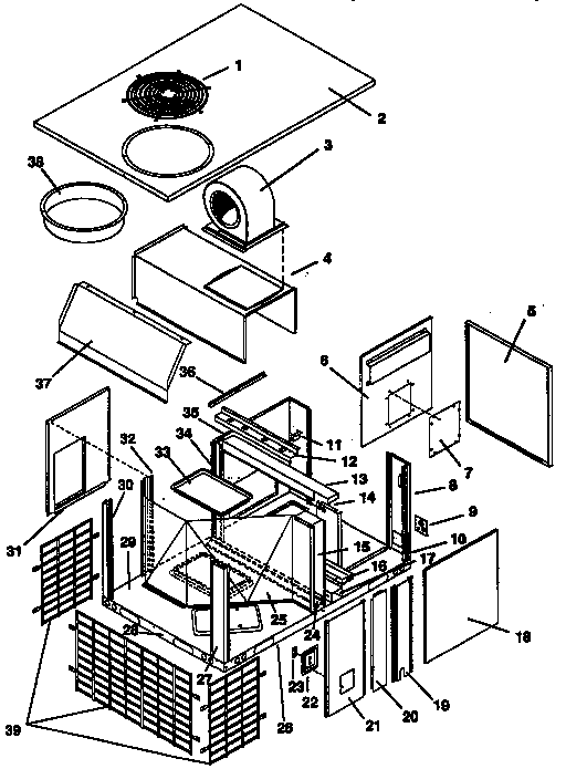 ICP NPHAD42N1K1 non-functional parts - phad42 - 60 diagram