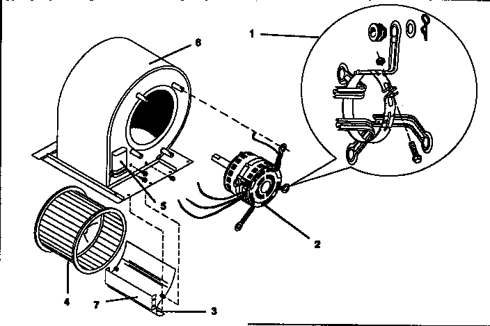 ICP NPHAD60N1K1 blower parts - all models diagram