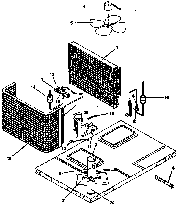 ICP NPHAD60N1K1 functional parts - phad42 - 60 diagram