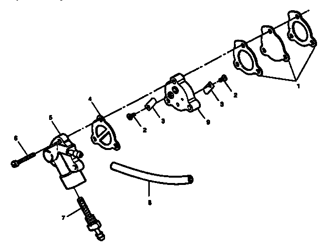 Craftsman 225587504 fuel pump diagram