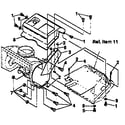 Craftsman 536884252 belt cover repair parts diagram