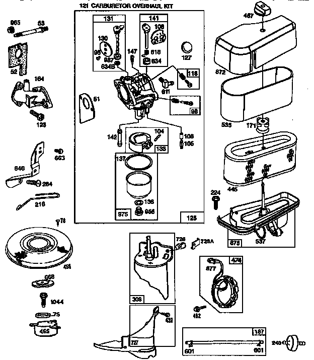 Craftsman 917257620 carburetor diagram