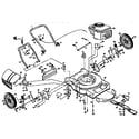 Craftsman 917378752 main frame diagram