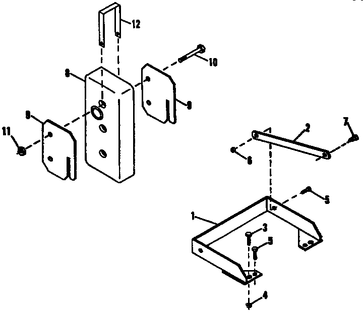 Craftsman 842240660 42" snow thrower diagram