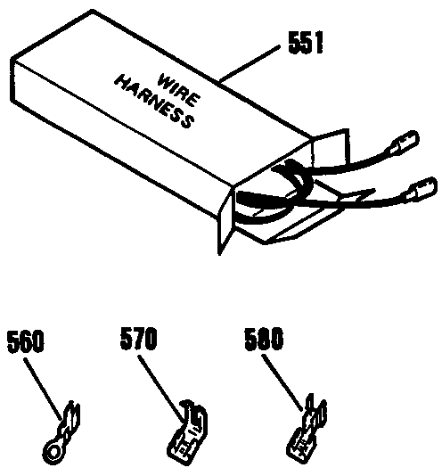 Kenmore 9113312992 wire harness diagram