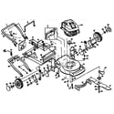 Craftsman 917373681 main frame diagram