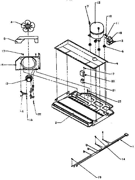 Amana TX22R-P1157704W unit parts diagram