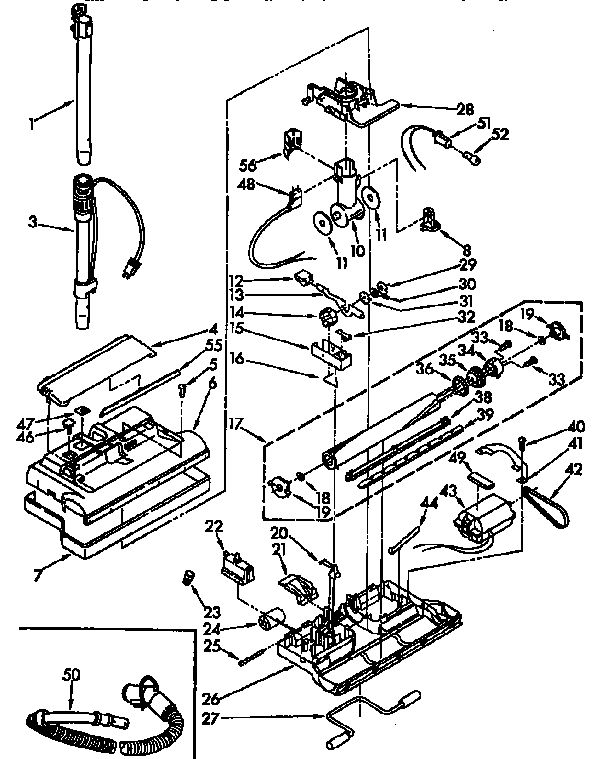 Kenmore 1165419590C power-mate parts diagram
