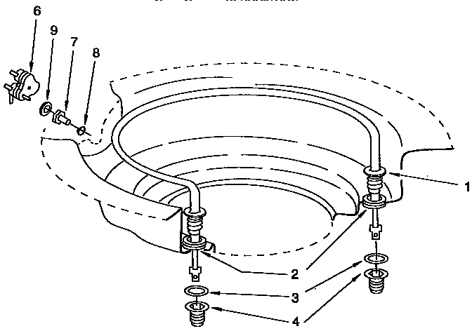 KitchenAid KUDA23SYWH1 heater parts diagram