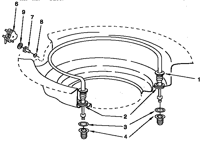 KitchenAid KUDA230YAL2 heater parts diagram