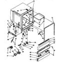 Kenmore 6651691192 tub assembly parts diagram