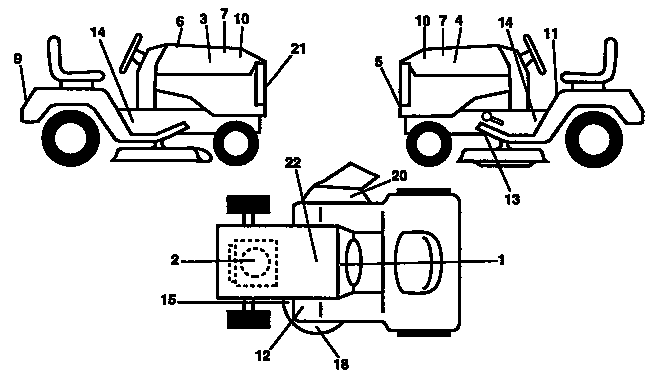 Craftsman 917257560 decals diagram