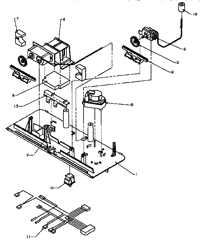 Amana TXI21R-P1168006W control panel diagram