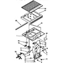 Whirlpool ET22DKXAW03 compartment separator parts diagram