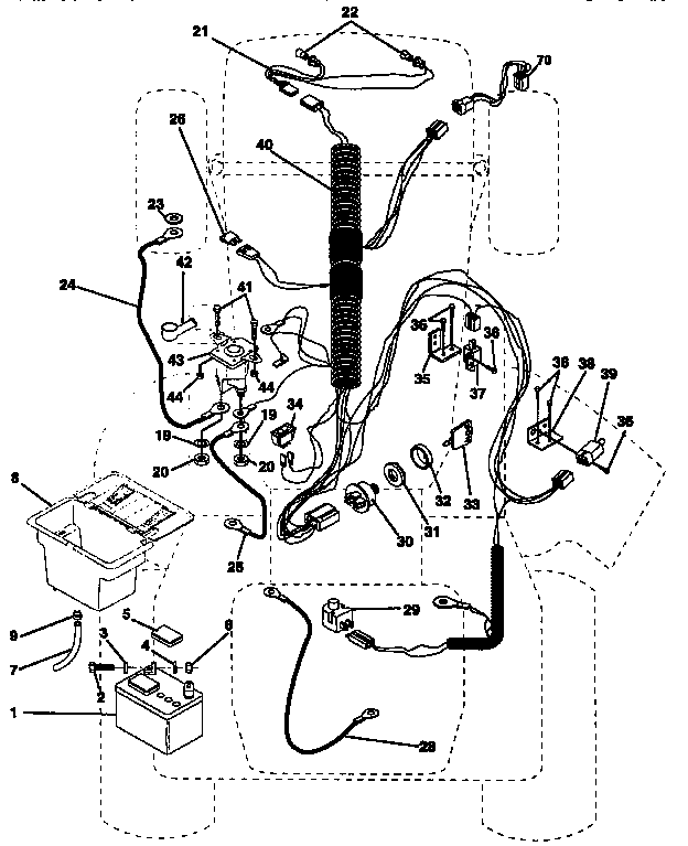 Craftsman 917254851 electrical diagram