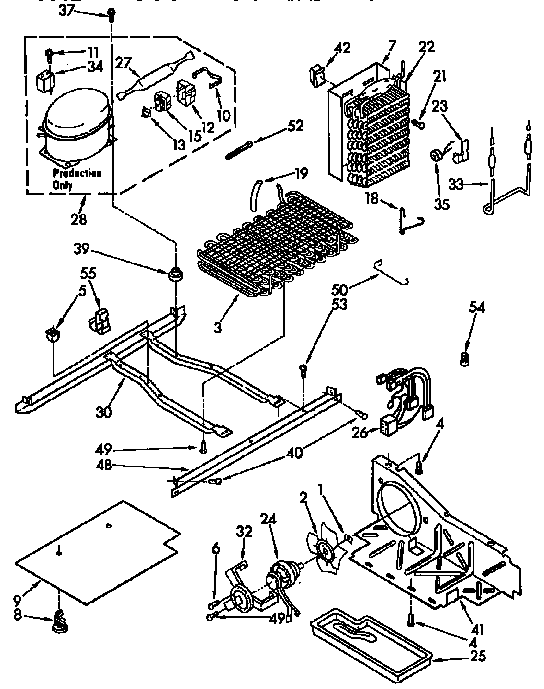 Kenmore 1069430482 unit parts diagram