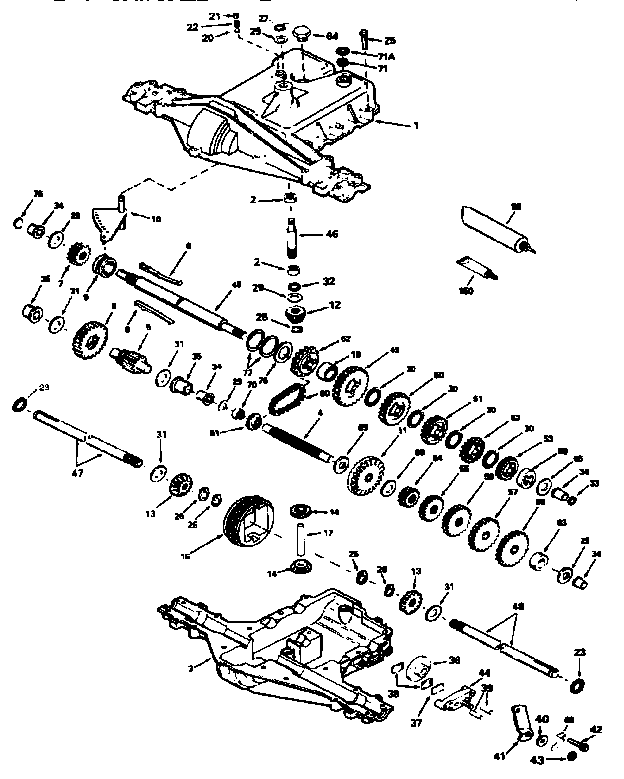Craftsman 502255121 replacement parts diagram