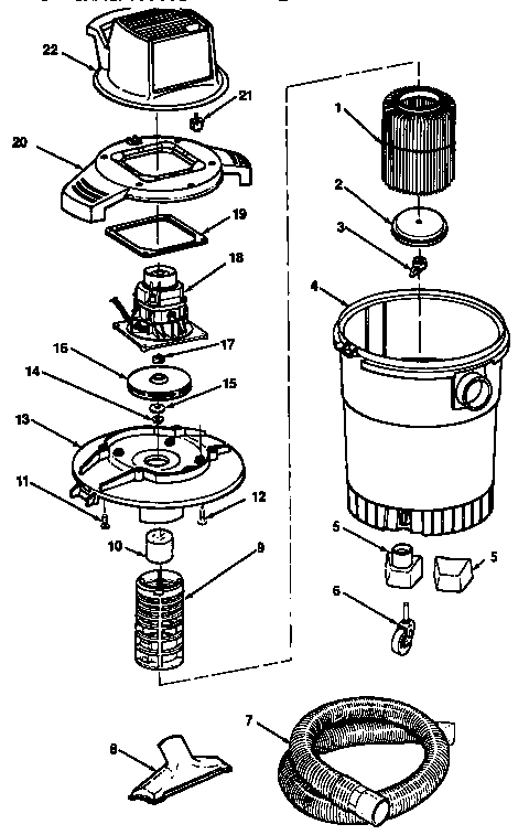 Craftsman 113177010 repair parts diagram
