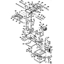 Craftsman 35123374 cabinet assembly diagram