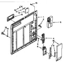 Kenmore 6651563591 inner door parts diagram
