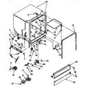 Kenmore 6651563591 frame diagram